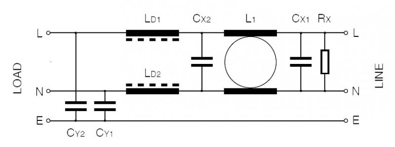 RF 1XX - 2M Single Phase Circuit