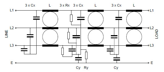 Three Phase MHU 6-50A Circuit